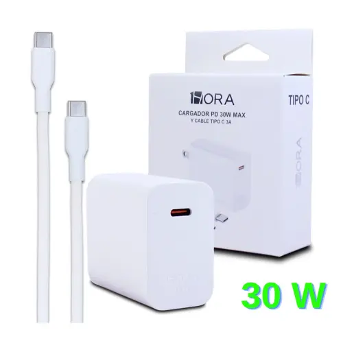 1Hora Cargador PD 30W y Cable Tipo C GAR165's photo #1